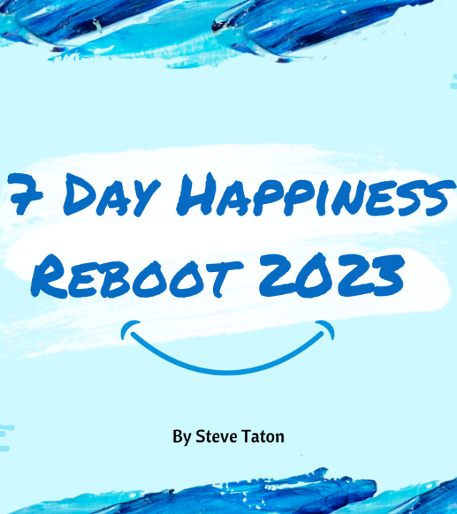 7 day happiness reboot 2023 cover